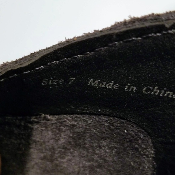 Dolce Vita Tucker Gray Suede Ankle Boots Western Shoes Zip Women's Shoes - Picture 11 of 12